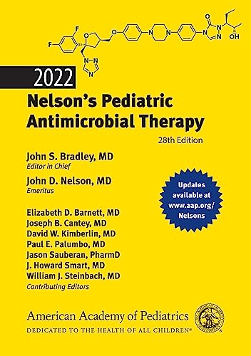 Beispielbild fr 2022 Nelson  s Pediatric Antimicrobial Therapy zum Verkauf von BooksRun