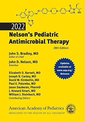 9781610025645: 2022 Nelson's Pediatric Antimicrobial Therapy