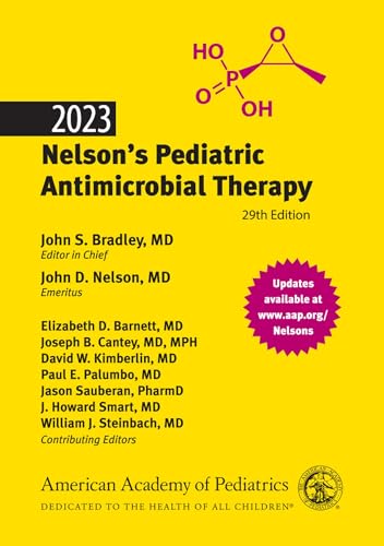 9781610026505: 2023 Nelson’s Pediatric Antimicrobial Therapy