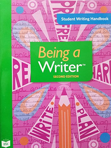 Stock image for Being a Writer, Second Edition, Student Writing Handbook for sale by SecondSale