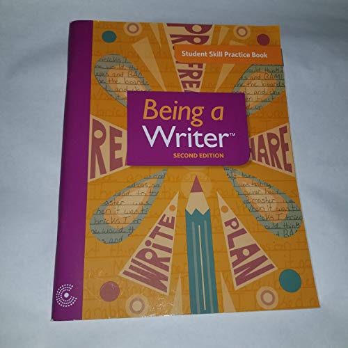 Imagen de archivo de Being a Writer, Second Edition, Grade 3, Student S a la venta por Gulf Coast Books