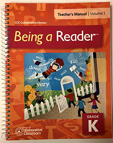 9781610038089: Being a Reader, Grade K Teacher's Manual, Volume 1