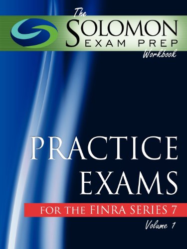 Stock image for The Solomon Exam Prep Workbook Practice Exams for the FINRA Series 7 for sale by HPB-Red