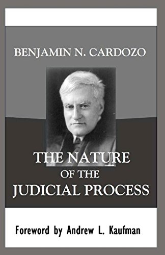 Beispielbild fr The Nature of the Judicial Process zum Verkauf von Goodwill of Colorado