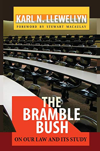 9781610278041: The Bramble Bush: On Our Law and Its Study
