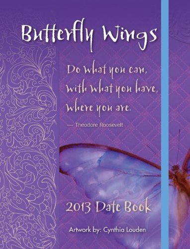 Stock image for Butterfly Wings 2013 Datebook for sale by Revaluation Books