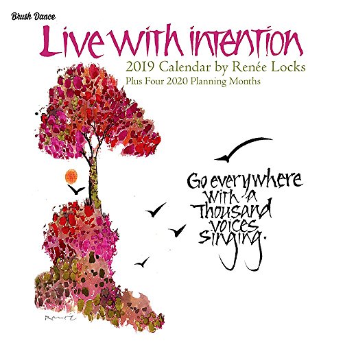 Stock image for Live With Intention 2019 Calendar: Plus Four 2020 Planning Months for sale by Books Unplugged