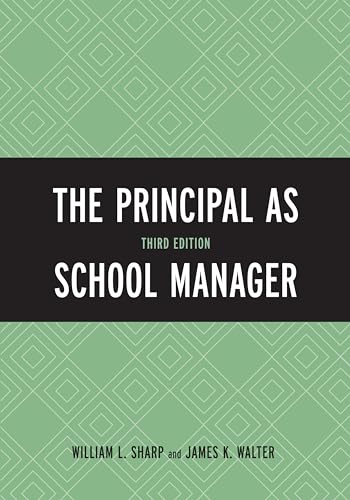 Stock image for The Principal as School Manager for sale by Chiron Media