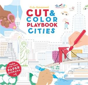 Imagen de archivo de Cut and Color Playbook Cities a la venta por Better World Books