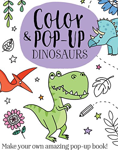 Imagen de archivo de Color & Pop-up Dinosaurs a la venta por Half Price Books Inc.