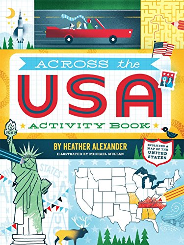 Stock image for Across the USA Activity Book for sale by Jenson Books Inc