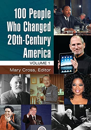 Immagine stock per 100 People Who Changed 20th-Century America: 2 volumes