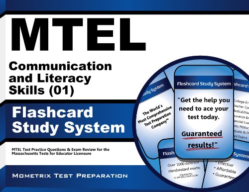 Stock image for MTEL Communication and Literacy Skills (01) Flashcard Study System: MTEL Test Practice Questions & Exam Review for the Massachusetts Tests for Educator Licensure (Cards) for sale by SecondSale