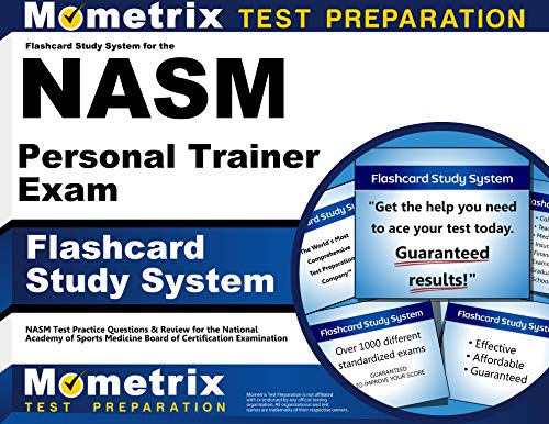 Beispielbild fr Flashcard Study System for the Nasm Personal Trainer Exam: Nasm Test Practice Questions & Review for the National Academy of Sports Medicine Board of Certification Examination zum Verkauf von Revaluation Books