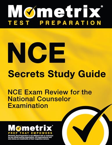 Stock image for NCE Secrets Study Guide: NCE Exam Review for the National Counselor Examination for sale by Goodwill of Colorado