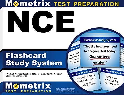 9781610722322: NCE Flashcard Study System: NCE Test Practice Questions & Exam Review for the National Counselor Examination
