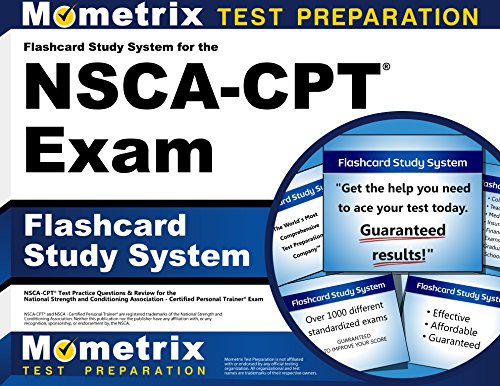 9781610723251: Flashcard Study System for the NSCA-CPT Exam: NSCA-CPT Test Practice Questions & Review for the National Strength and Conditioning Association - Certified Personal Trainer Exam (Cards)