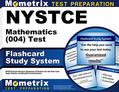 Stock image for NYSTCE Mathematics (004) Test Flashcard Study System: NYSTCE Exam Practice Questions & Review for the New York State Teacher Certification Examinations (Cards) for sale by GF Books, Inc.