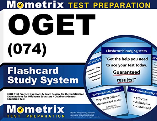 Stock image for OGET (074) Flashcard Study System: CEOE Test Practice Questions & Exam Review for the Certification Examinations for Oklahoma Educators / Oklahoma General Education Test (Cards) for sale by SecondSale