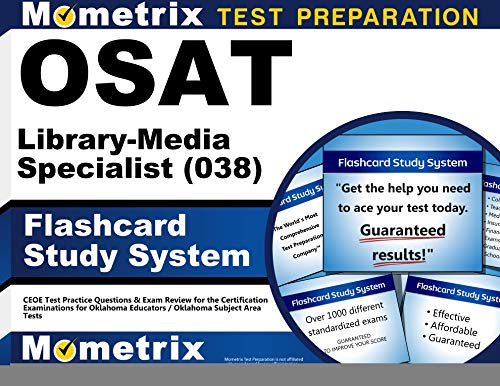 Stock image for OSAT Library-Media Specialist (038) Flashcard Study System: CEOE Test Practice Questions & Exam Revi for sale by Save With Sam