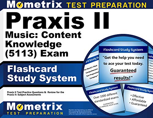 9781610726993: Praxis II Music: Content Knowledge (5113) Exam Flashcard Study System: Praxis II Test Practice Questions & Review for the Praxis II: Subject Assessments (Cards)