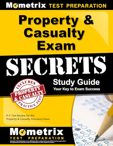 Stock image for Property &amp; Casualty Exam Secrets Study Guide for sale by Blackwell's