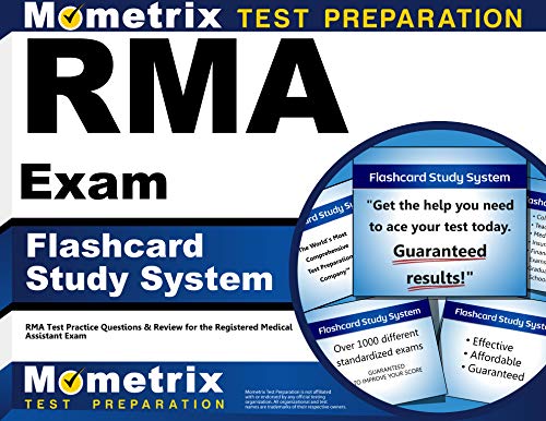 9781610728317: RMA Exam Flashcard Study System: RMA Test Practice Questions & Review for the Registered Medical Assistant Exam