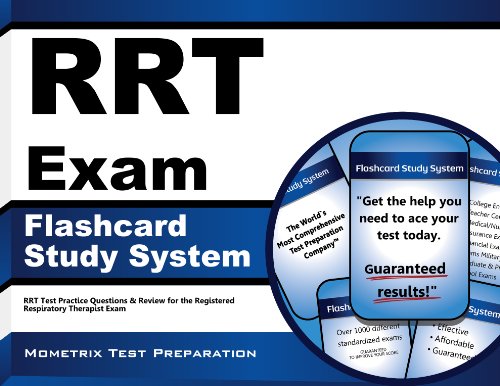 Imagen de archivo de RRT Exam Flashcard Study System: RRT Test Practice Questions & Review for the Registered Respiratory Therapist Exam (Cards) a la venta por Revaluation Books