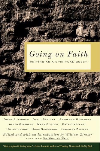 Stock image for Going on Faith: Writing as a Spiritual Quest for sale by HPB-Red