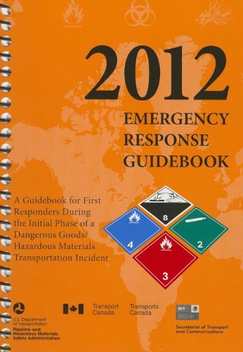 9781610991216: 2012 Emergency Response Guidebook (Erg): Spiralbound Edition