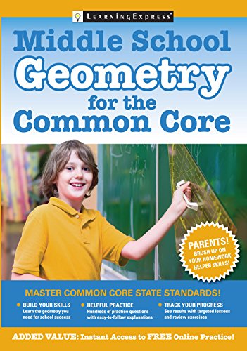 Beispielbild fr Middle School Geometry for the Common Core zum Verkauf von Books From California