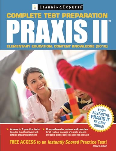 Beispielbild fr Praxis II: Elementary Education Content Knowledge (5018) zum Verkauf von Better World Books