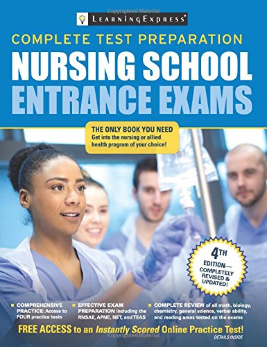 Stock image for Nursing School Entrance Exams for sale by Better World Books