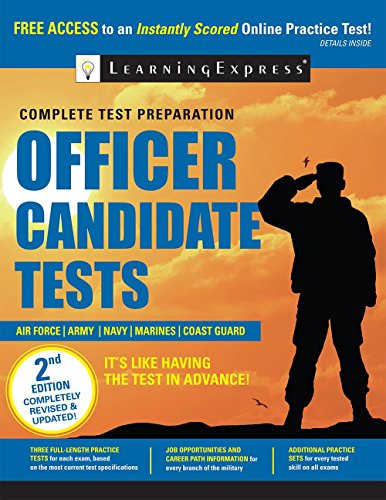 Beispielbild fr Officer Candidate Tests zum Verkauf von Better World Books