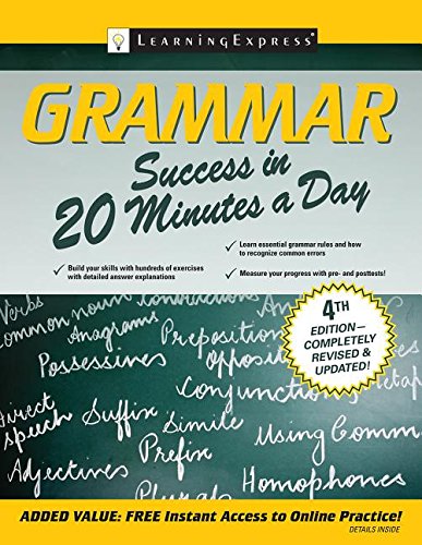 Beispielbild fr Grammar Success in 20 Minutes a Day zum Verkauf von Buchpark