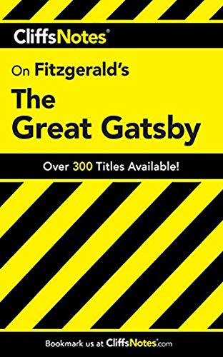 Stock image for The Great Gatsby (Cliffs Notes Series) for sale by SecondSale