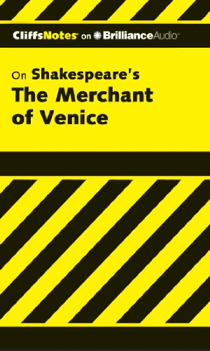 9781611068955: The Merchant of Venice (Cliffs Notes Series)