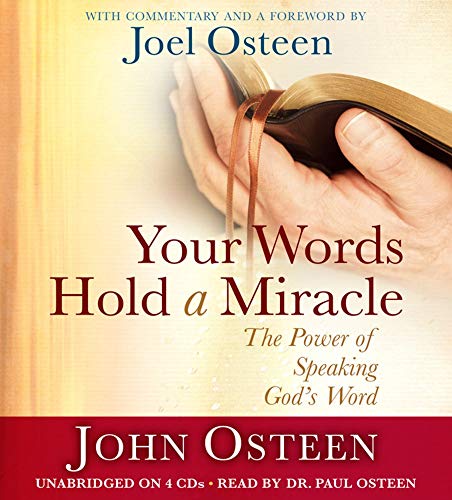Stock image for Your Words Hold a Miracle: The Power of Speaking God's Word for sale by SecondSale