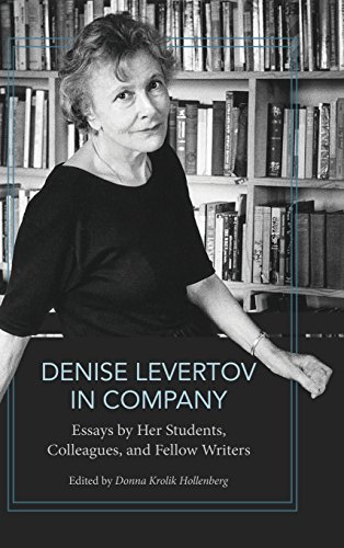 Imagen de archivo de Denise Levertov in Company Essays by Her Students, Colleagues, and Fellow Writers a la venta por Michener & Rutledge Booksellers, Inc.