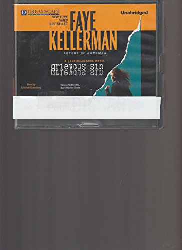 Stock image for GRIEVOUS SIN - FAYE KELLERMAN- UNABRIDGED AUDIO CD- { 10 DISK SET } for sale by ThriftBooks-Dallas