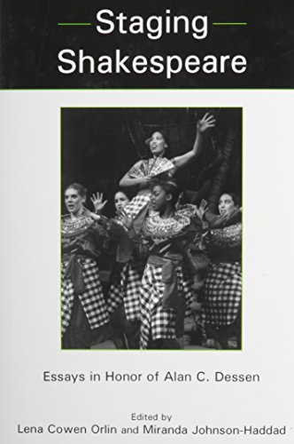 Imagen de archivo de STAGING SHAKESPEARE: ESSAYS IN HONOR OF Format: Hardcover a la venta por INDOO