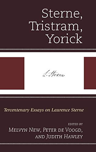 9781611495706: Sterne, Tristram, Yorick: Tercentenary Essays on Laurence Sterne