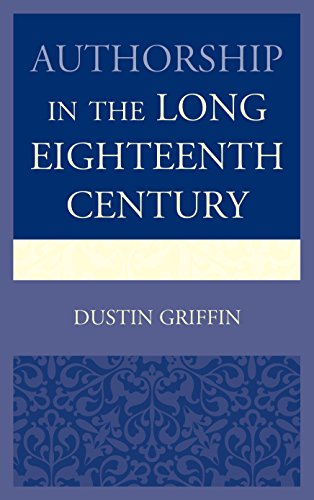 9781611496123: Authorship in the Long Eighteenth Century