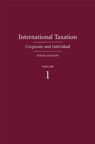 Stock image for International Taxation: Corporate and Individual for sale by dsmbooks