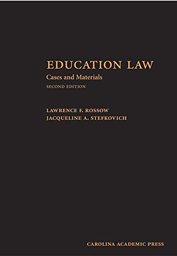 Stock image for Education Law: Cases and Materials, Second Edition for sale by Textbooks_Source