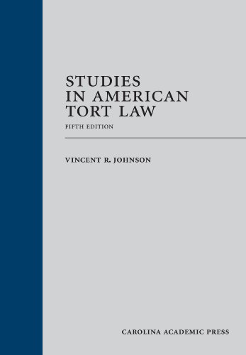 Stock image for Studies in American Tort Law for sale by Books of the Smoky Mountains
