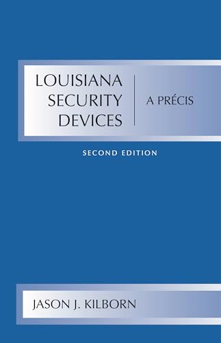 Stock image for Louisiana Security Devices: A Precis for sale by ThriftBooks-Dallas