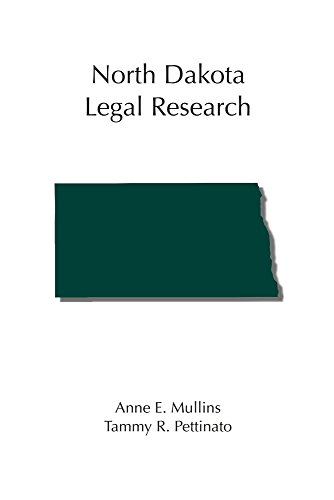 Beispielbild fr North Dakota Legal Research (Carolina Academic Press Legal Research Series) zum Verkauf von SecondSale