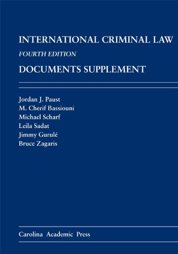 Stock image for International Criminal Law Documents Supplement: Fourth Edition for sale by SecondSale