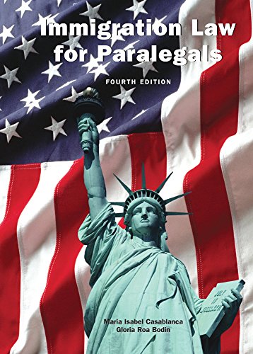 Imagen de archivo de Immigration Law for Paralegals, Fourth Edition a la venta por booksdeck